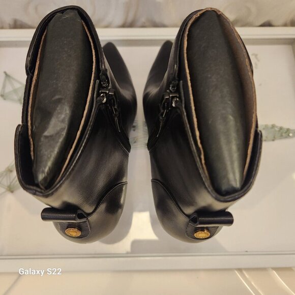 Cole Haan "Go to Park" Pointed Toe Dress Booties. Leather. NIB. Size 6.5 - Picture 7 of 10